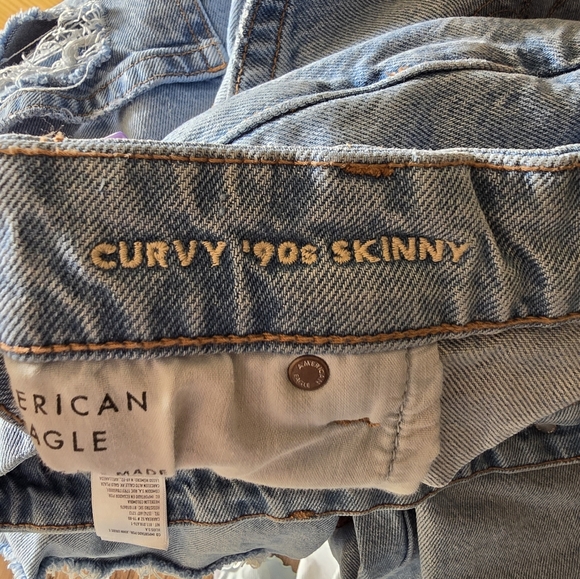 AE Curvy 90s Skinny Jeans - Picture 6 of 7